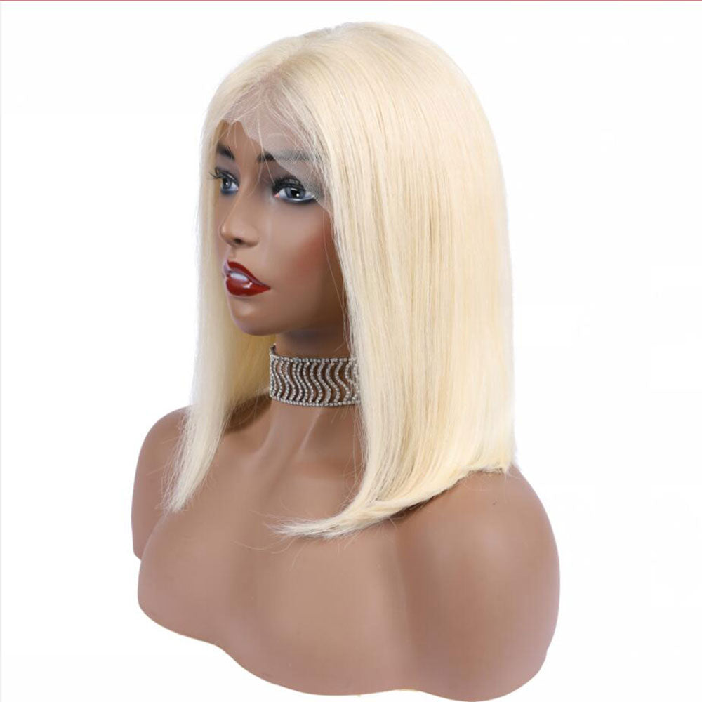 Limit Deal 4*4 Closure 613 Bob Wig Human Hair