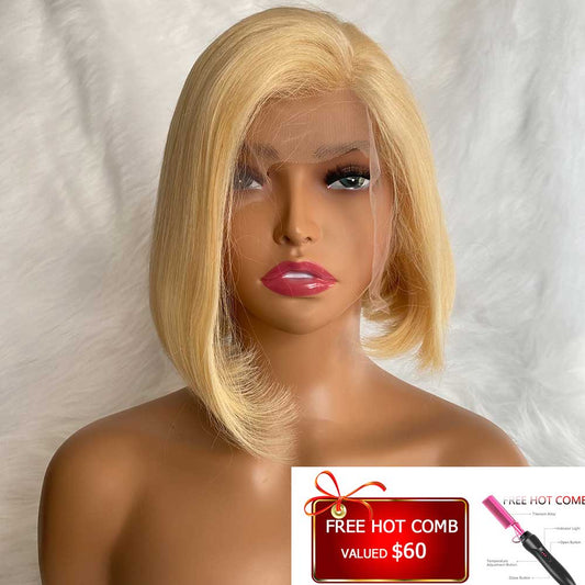 Fashion 13*4 Lace Wig 613 Bob Wig